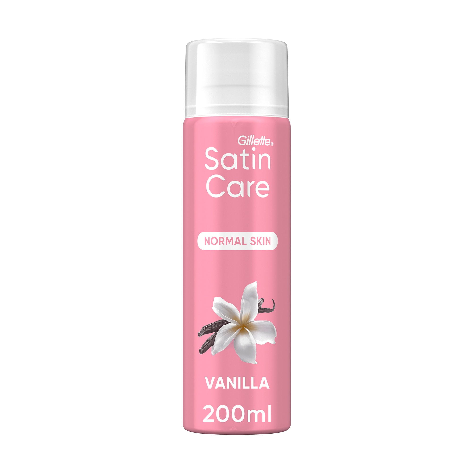 Гель для гоління Gillette Satin Care Vanilla для нормальної шкіри, 200 мл