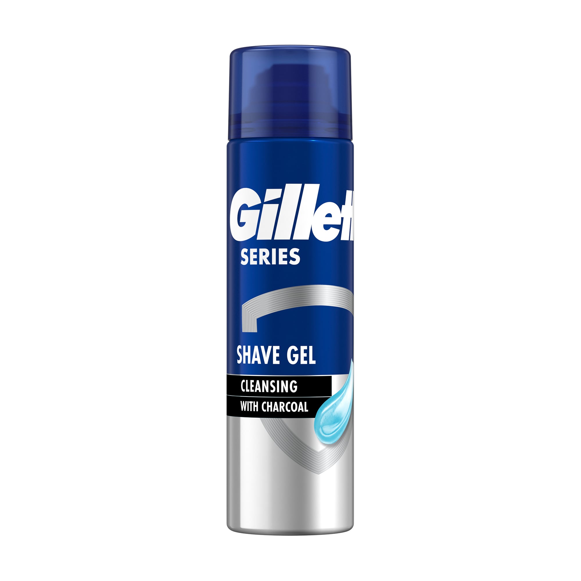 Гель для гоління Gillette Series Очищувальний, з вугіллям, 200 мл