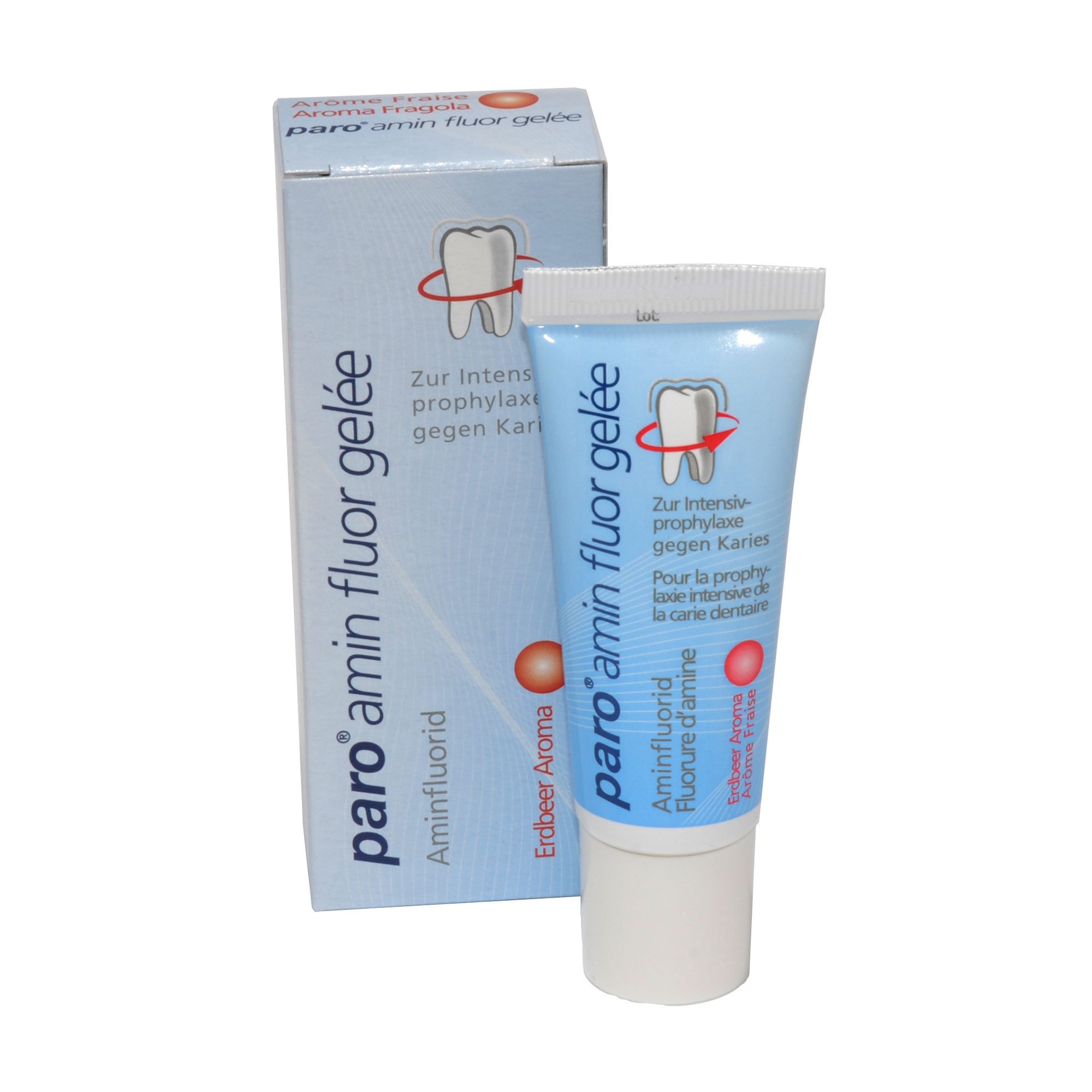 Гель для інтенсивної профілактики карієсу Paro Swiss Amin Fluor Gel з амінофторидом, 25 г