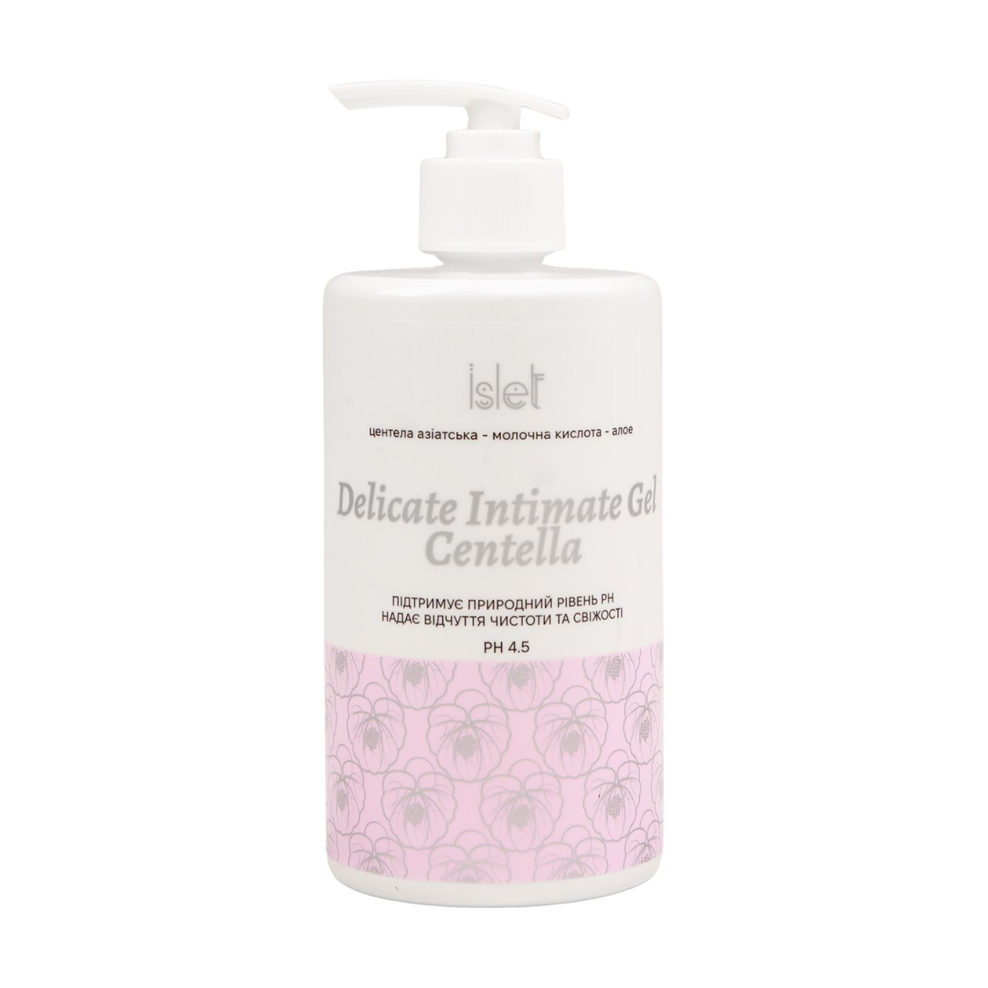 Гель для інтимної гігієни Islet Delicate Intimate Gel pH 4.5 з центелою, 500 мл