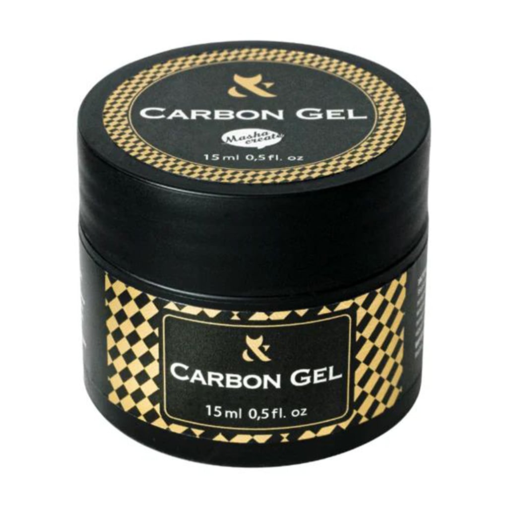 Гель для моментального ремонту нігтів F.O.X Carbon Gel, 15 мл