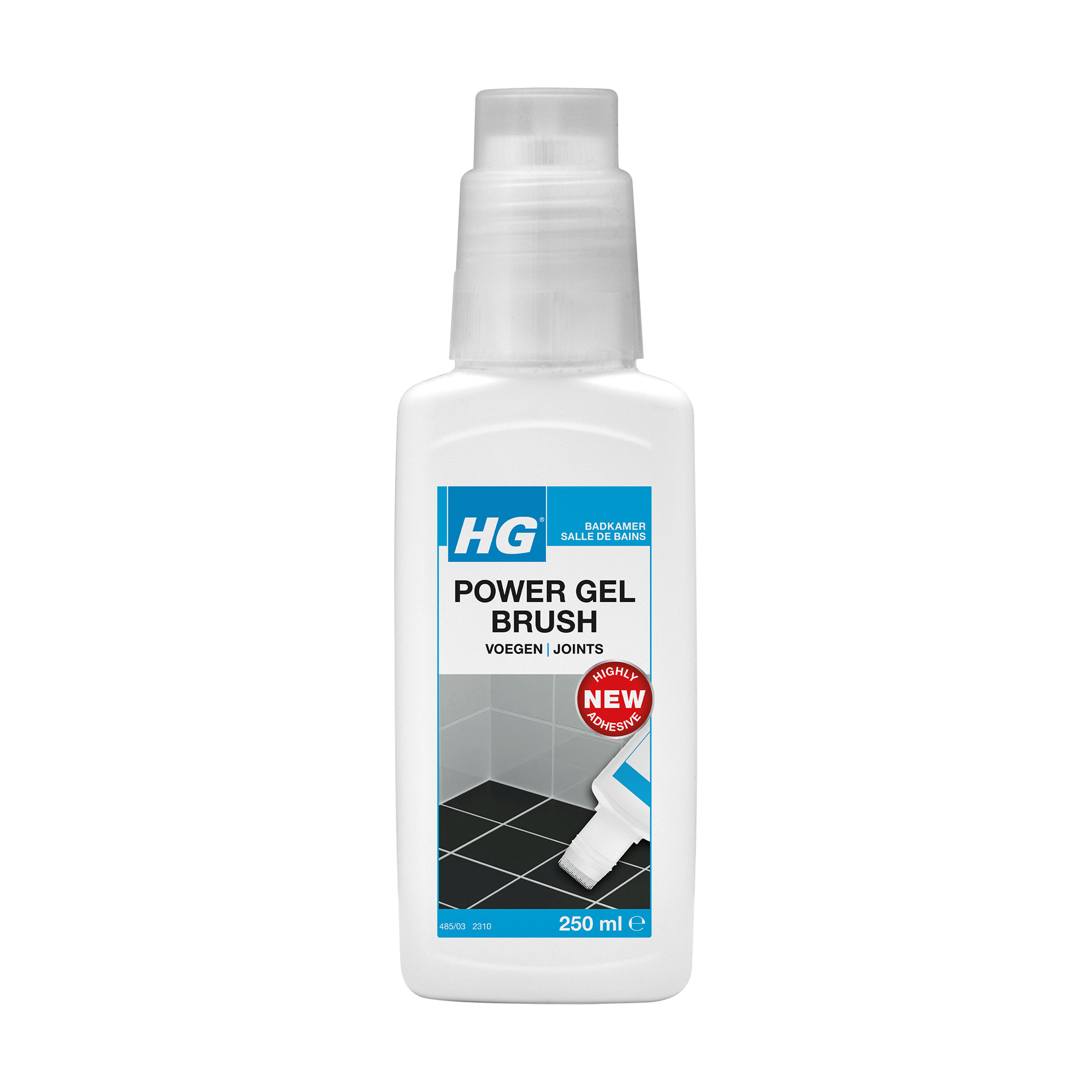 Гель для миття швів між плитками HG Power Gel Brush, 250 мл