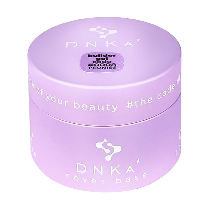 Гель для нарощування нігтів DNKa' Builder Gel 0008 Peonies, 30 мл