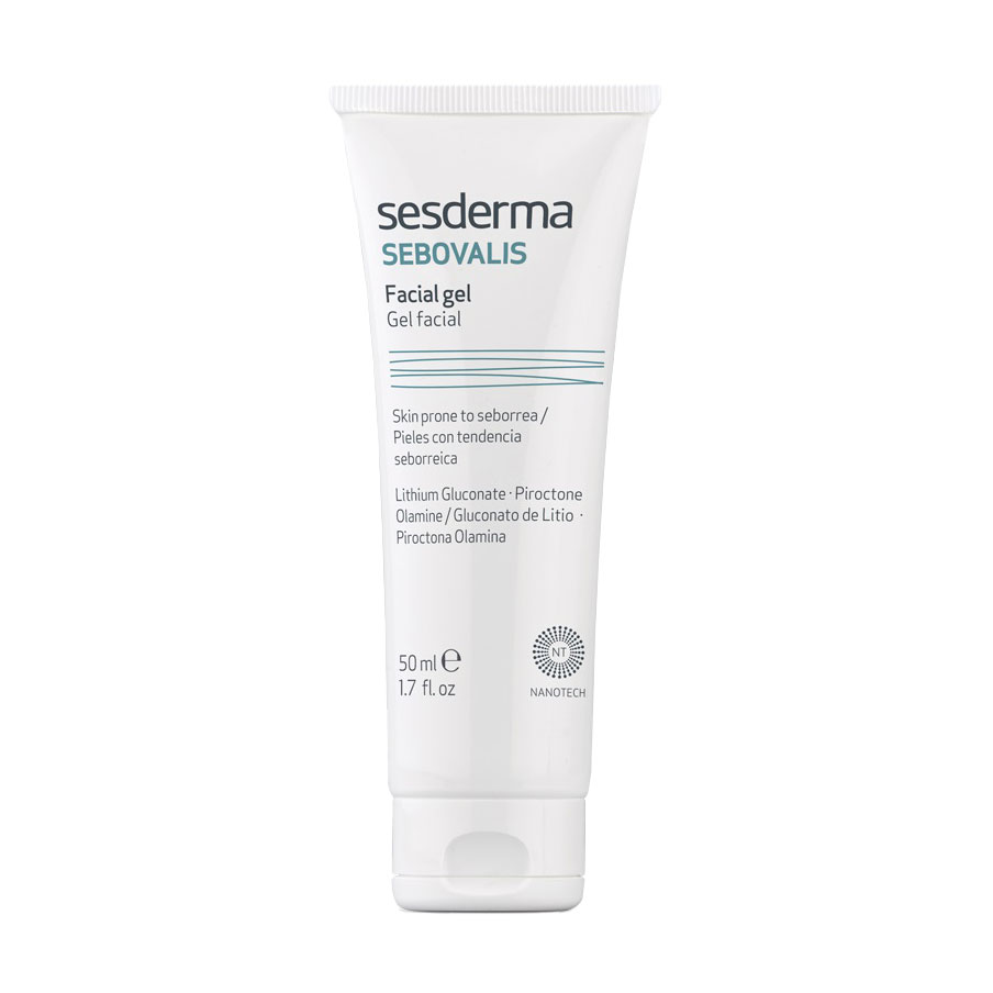 Гель для обличчя Sesderma Sebovalis Facial Gel для проблемної шкіри, 50 мл