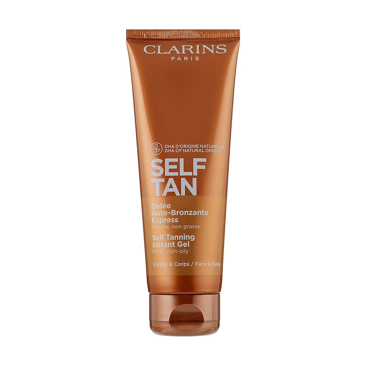 Гель для обличчя та тіла Clarins Self Tanning Instant Gel з ефектом штучної засмаги, 125 мл