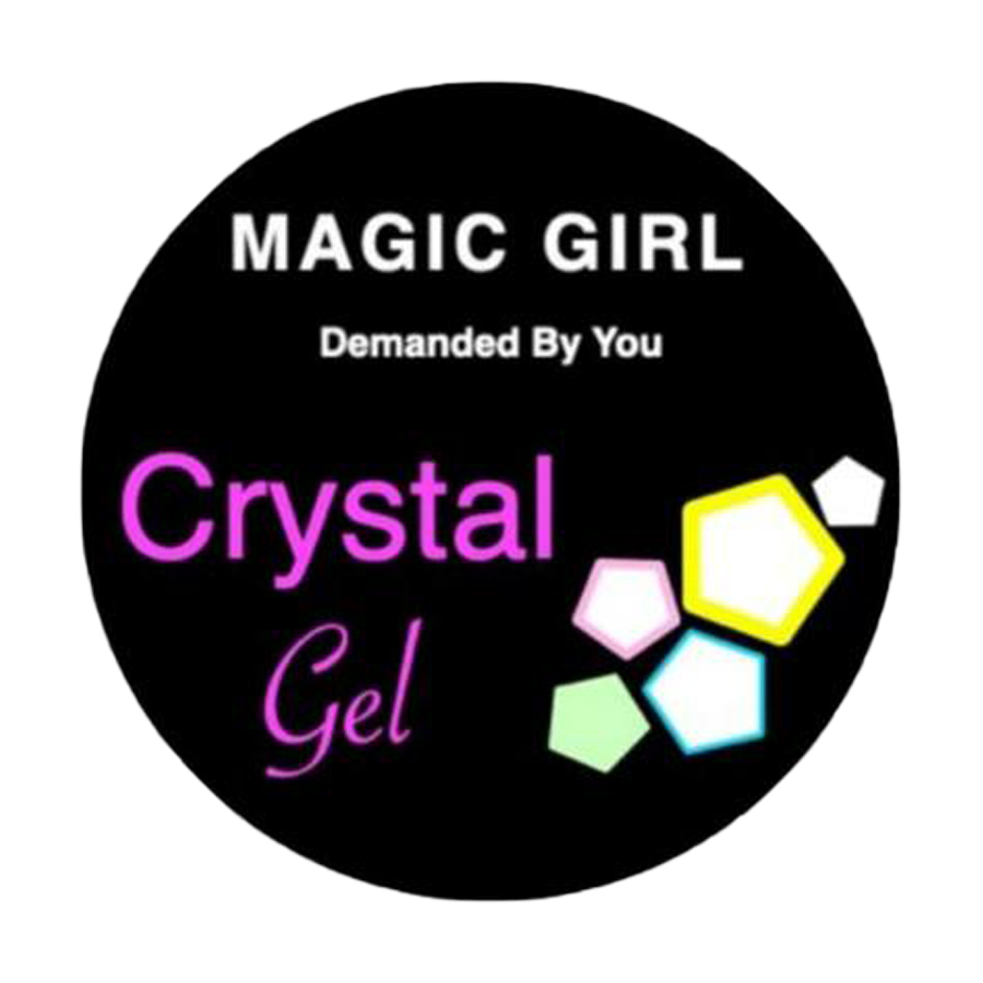 Гель для покриття та дизайну нігтів Magic Girl Crystal 2 Неоново-рожевий, 5 мл