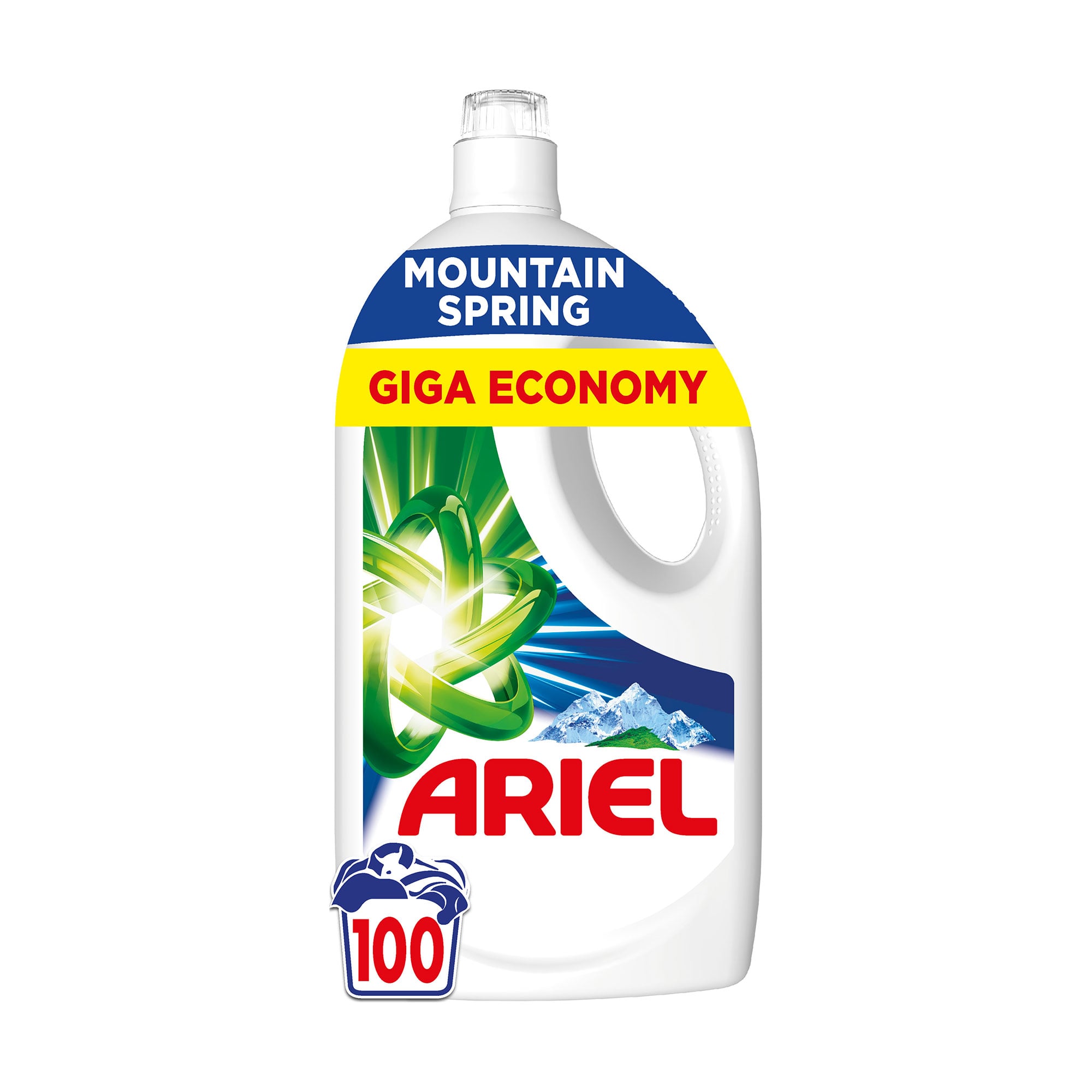 Гель для прання ARIEL Mountain Spring Гірське джерело, 100 циклів прання, 4.5 л