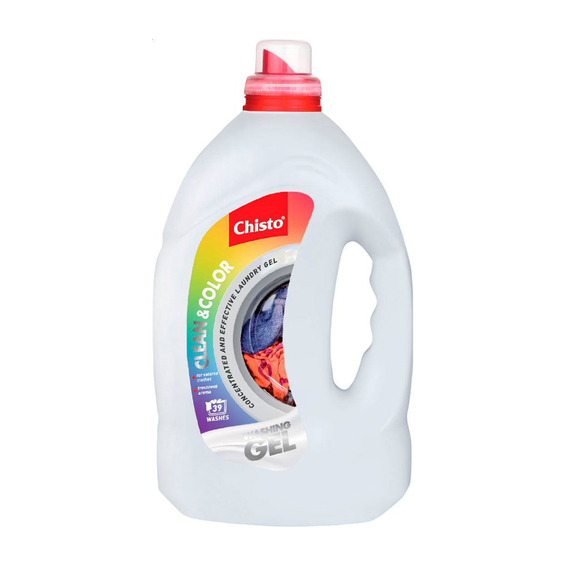 Гель для прання Chisto Clean &amp; Color, 39 циклів прання, 1.95 л