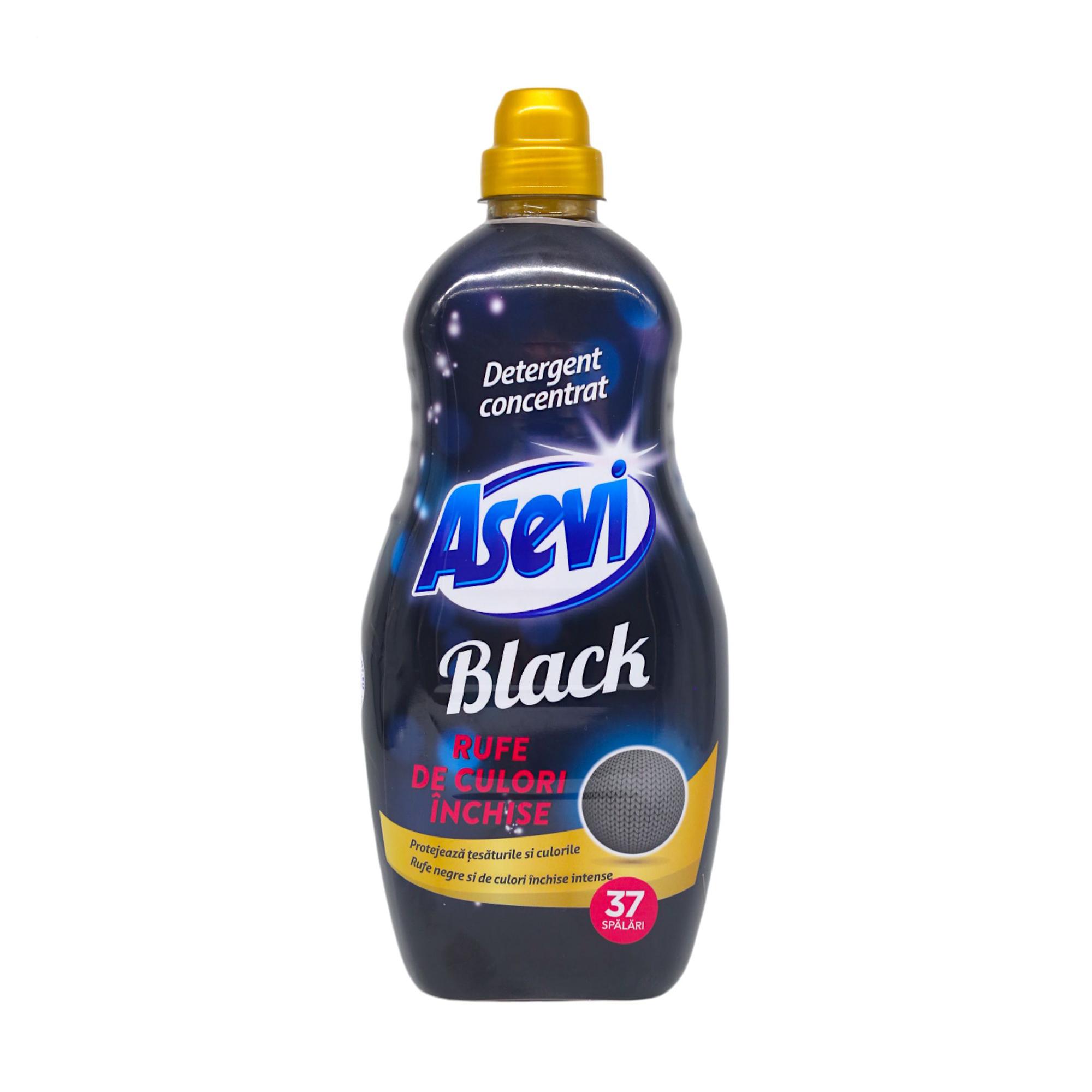 Гель для прання чорних речей Asevi Black, 37 циклів прання, 1.5 л
