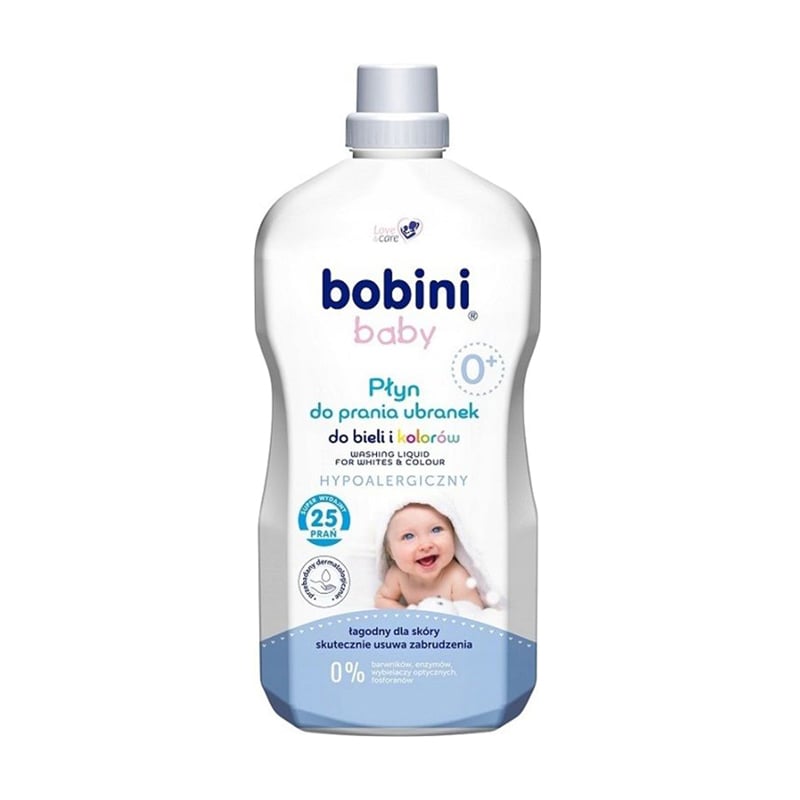 Гель для прання дитячих речей Bobini Baby Гіпоалергенний, 1.8 л
