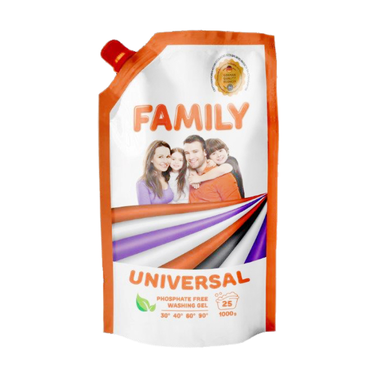 Гель для прання Family Universal універсальний, 25 циклів прання, 1 кг