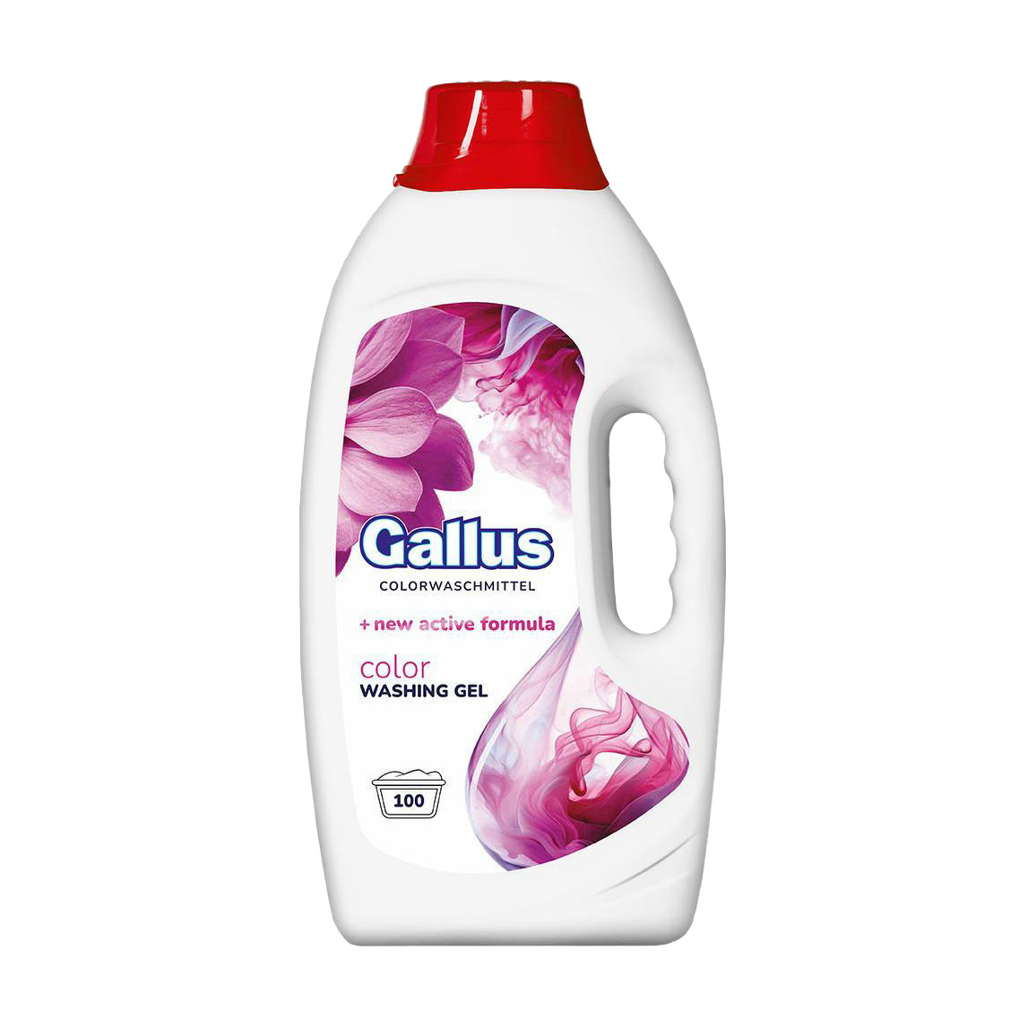 Гель для прання Gallus Color для кольорових речей, 100 циклів прання, 4 л