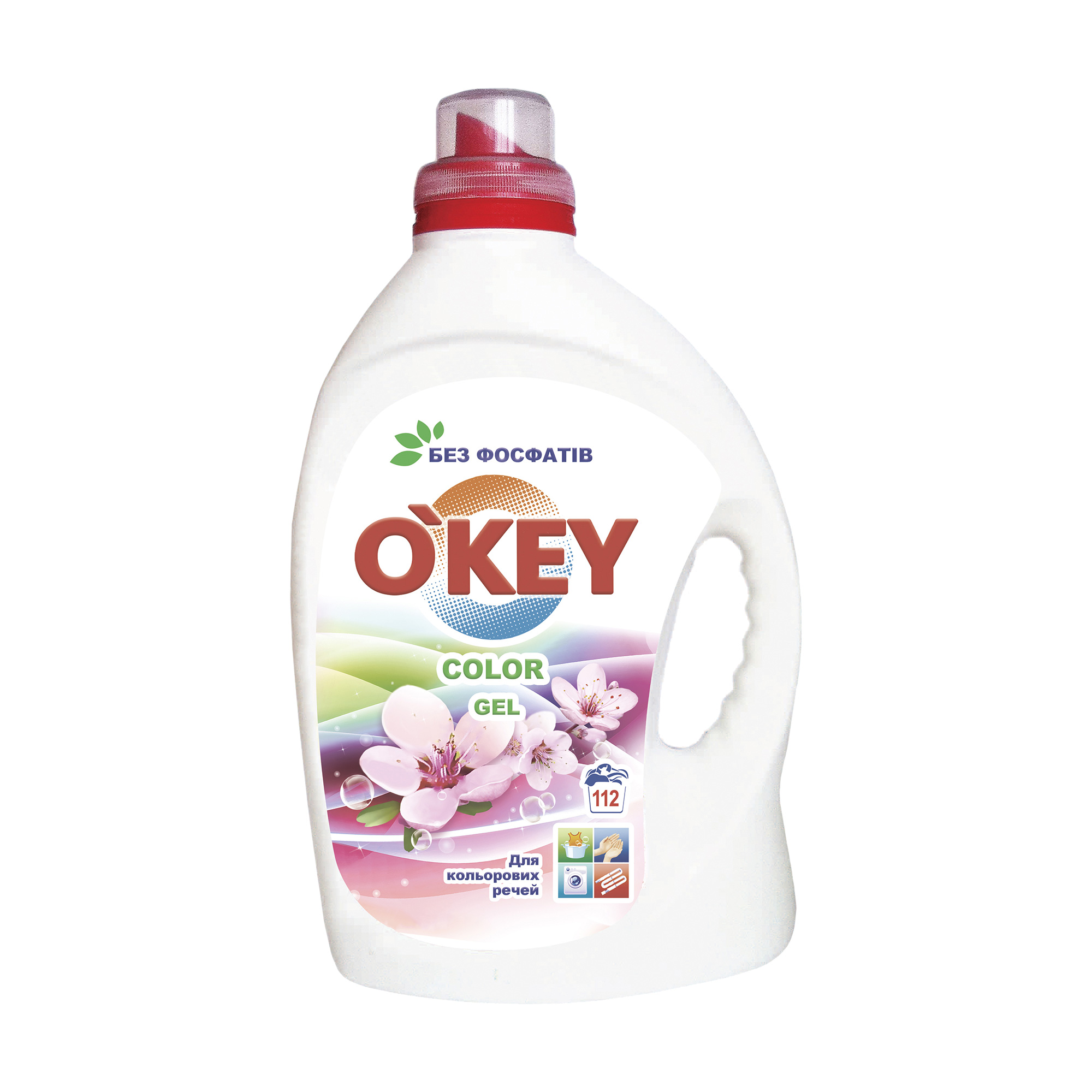 Гель для прання O'key Color, 112 циклів прання, 4.5 л