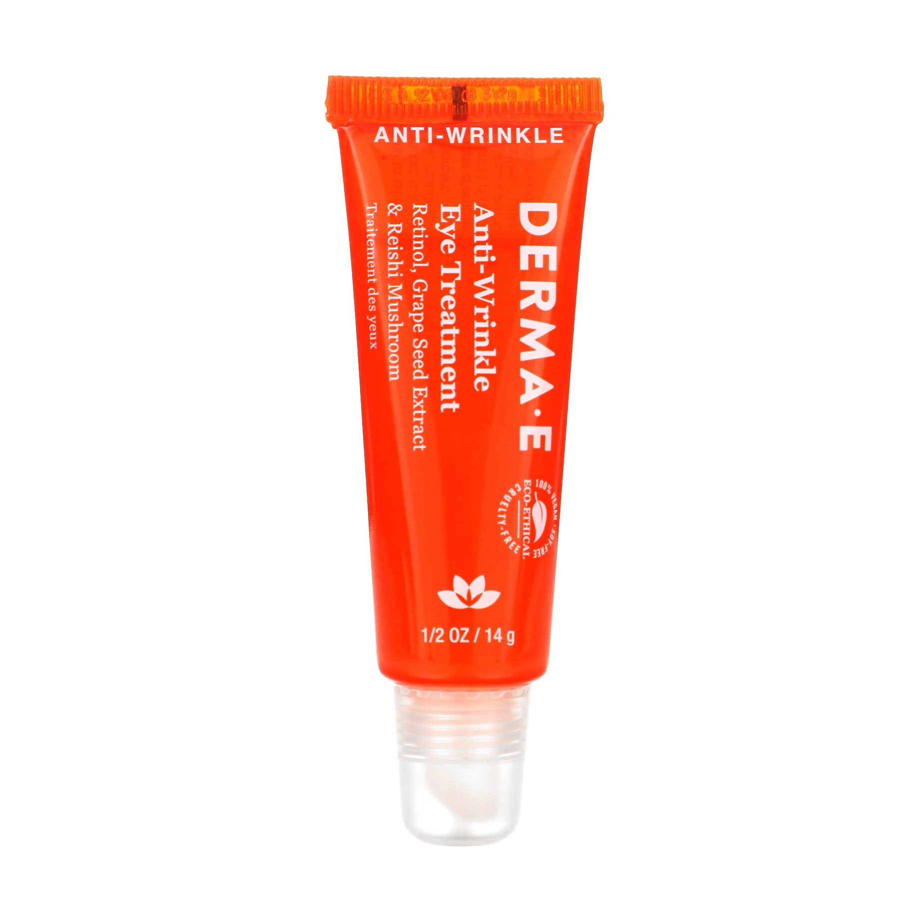 Гель для шкіри навколо очей Derma E Anti-Wrinkle Eye Treatment проти зморщок, з ретинолом, 14 г