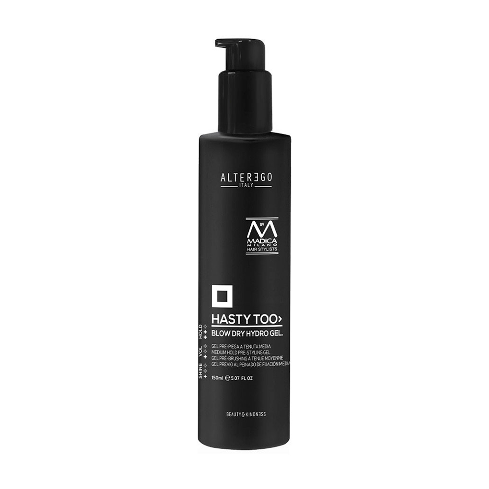 Гель для укладання волосся Alter Ego Hasty Too Blow Dry Hydro Gel на водній основі, середня фіксація, 150 мл