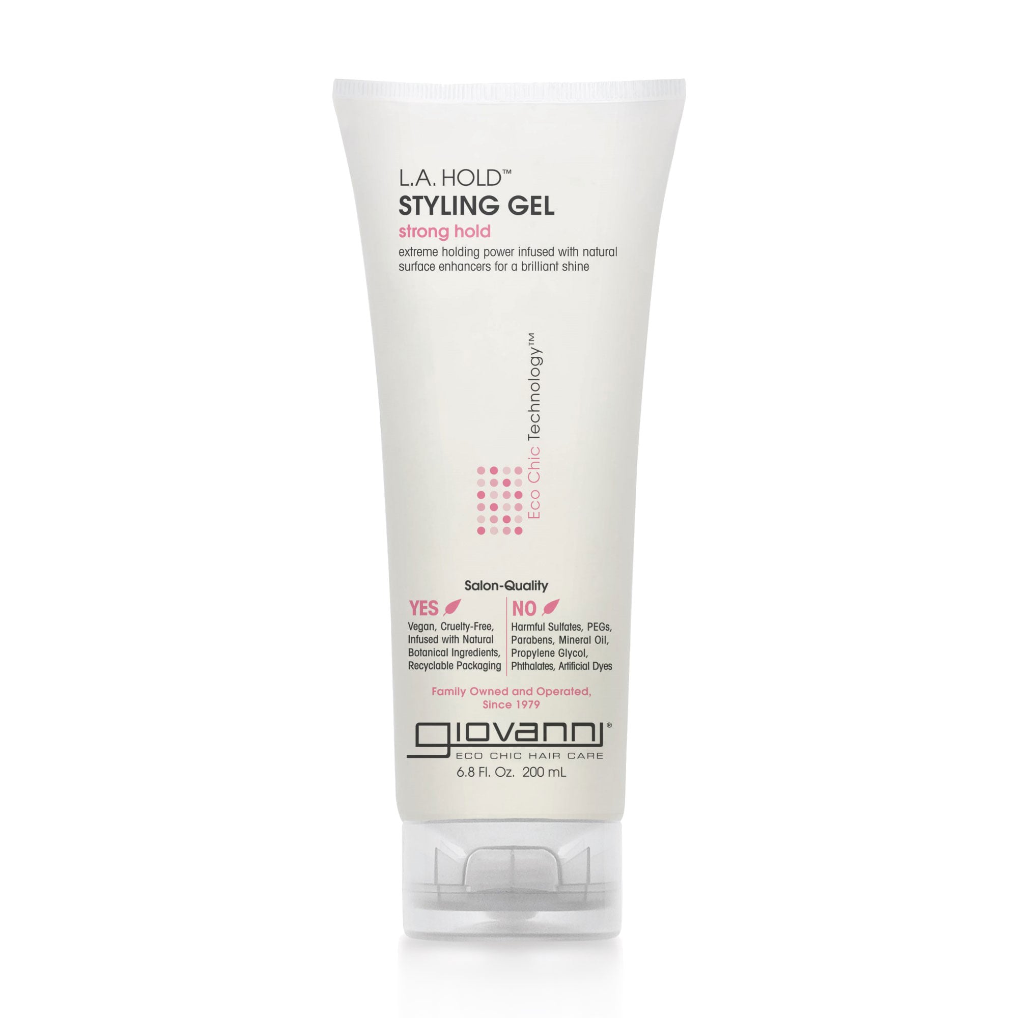 Гель для укладання волосся Giovanni Eco Chic Technology Styling Gel сильної фіксації, 200 мл