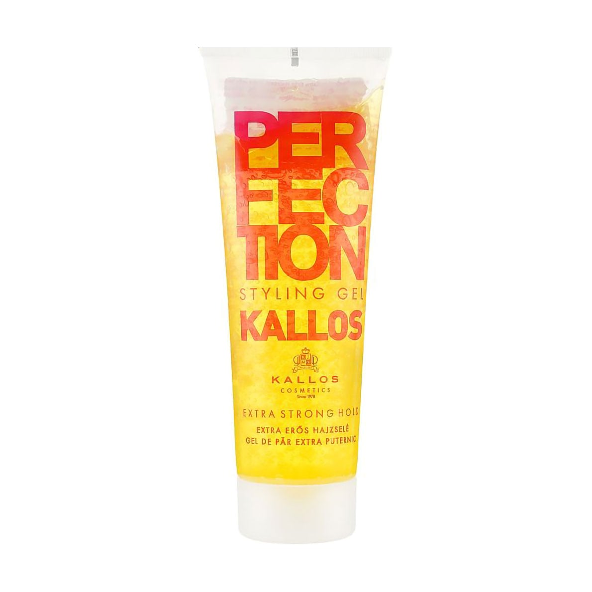 Гель для укладання волосся Kallos Cosmetics Perfection Extra Strong Hold Styling Gel екстрасильна фіксація, 250 мл