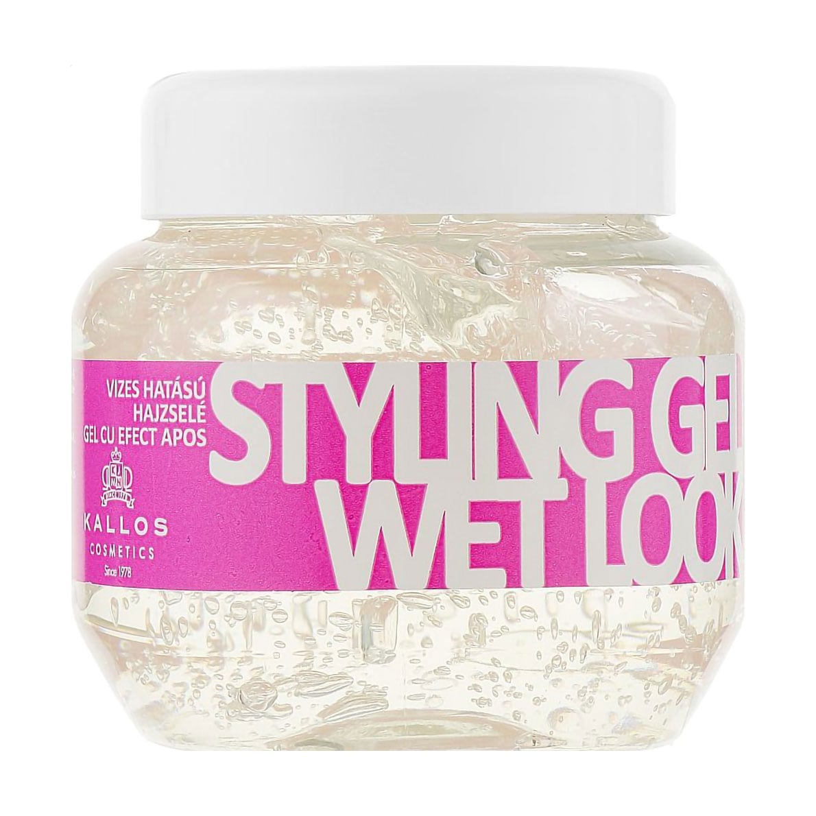 Гель для укладання волосся Kallos Cosmetics Wet Look Styling Gel з ефектом мокрого волосся, 275 мл