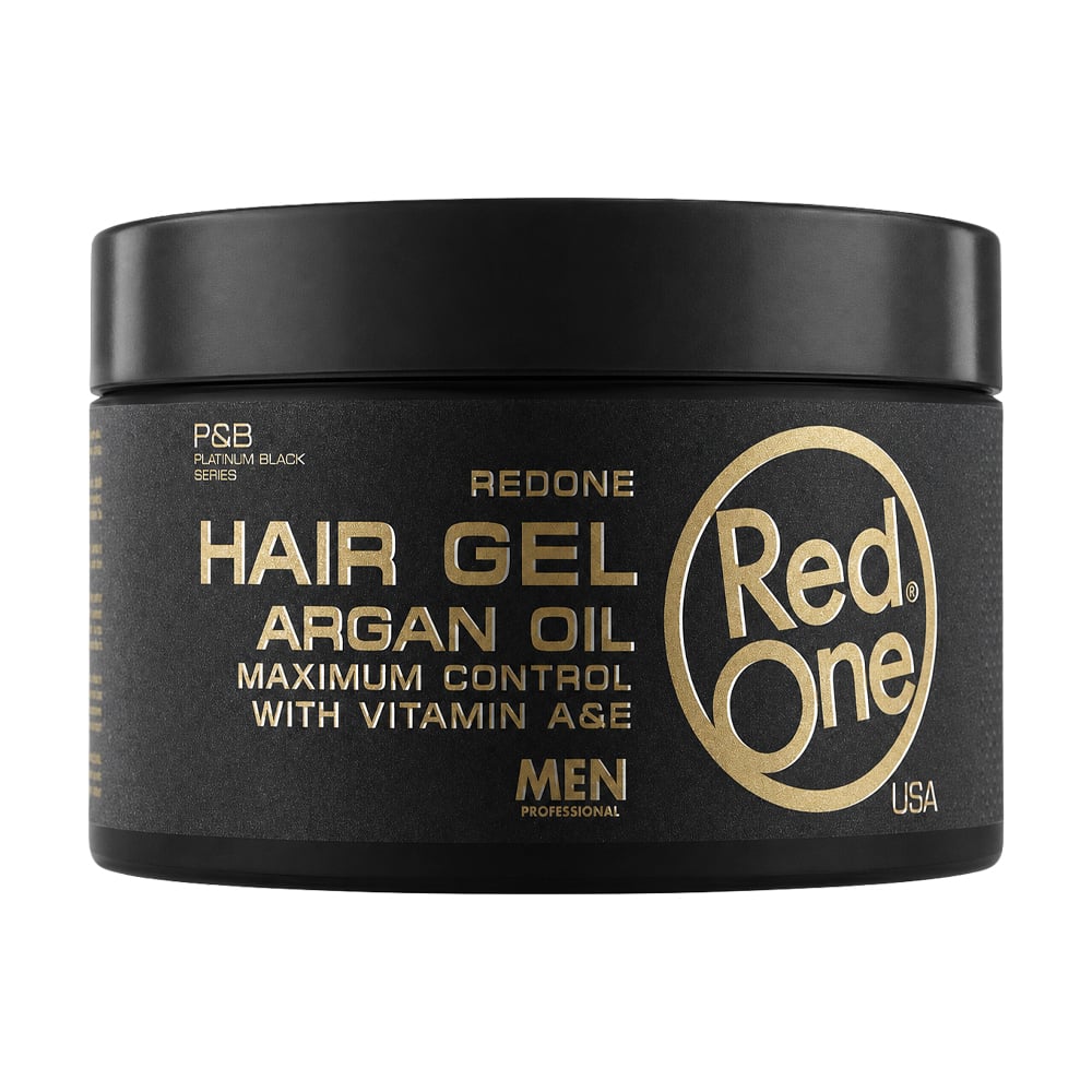 Гель для укладання волосся Red One Hair Gel Argan Oil Ультрасильна фіксація, 450 мл