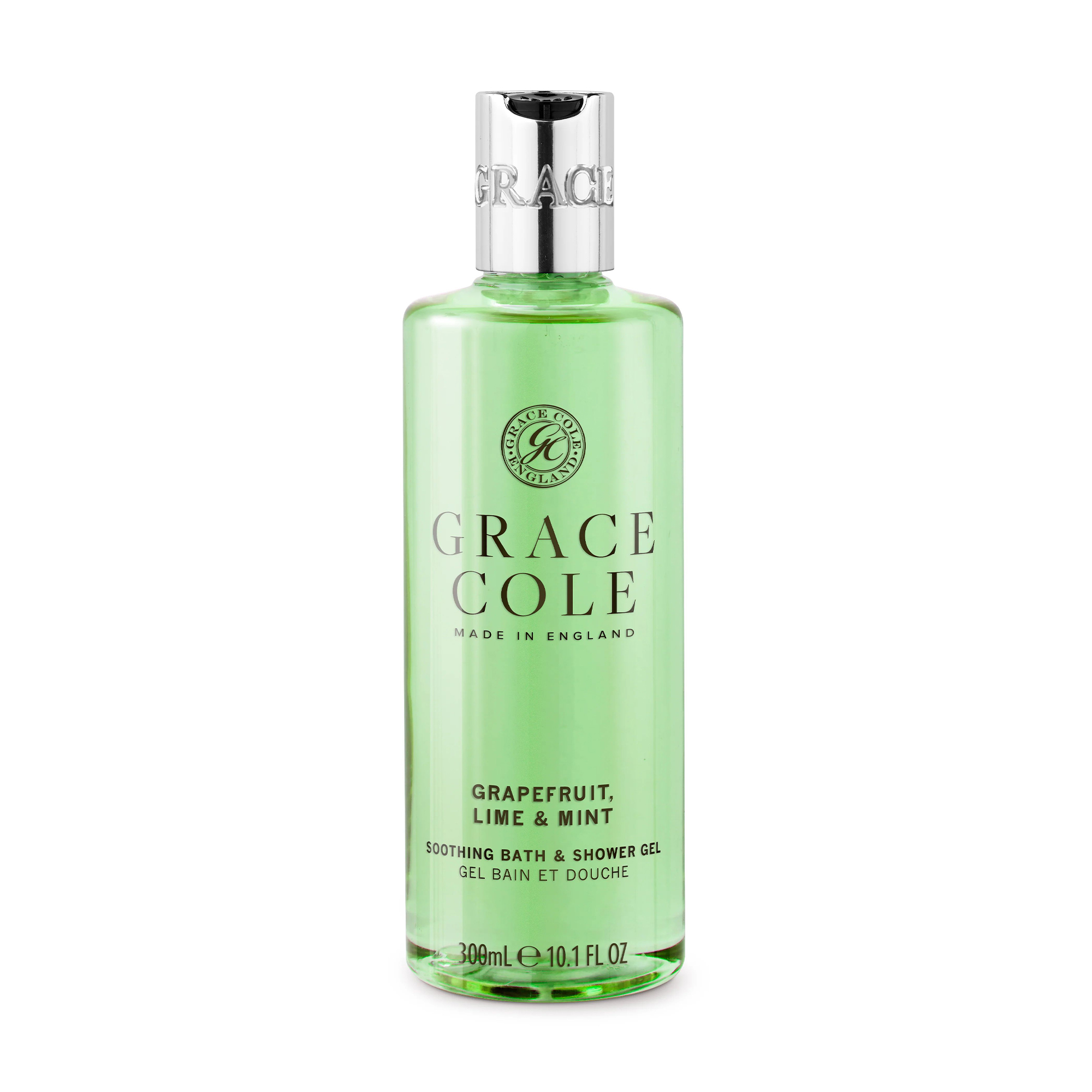 Гель для ванни та душу Grace Cole Soothing Bath &amp; Shower Gel Grapefruit, Lime &amp; Mint, 300 мл