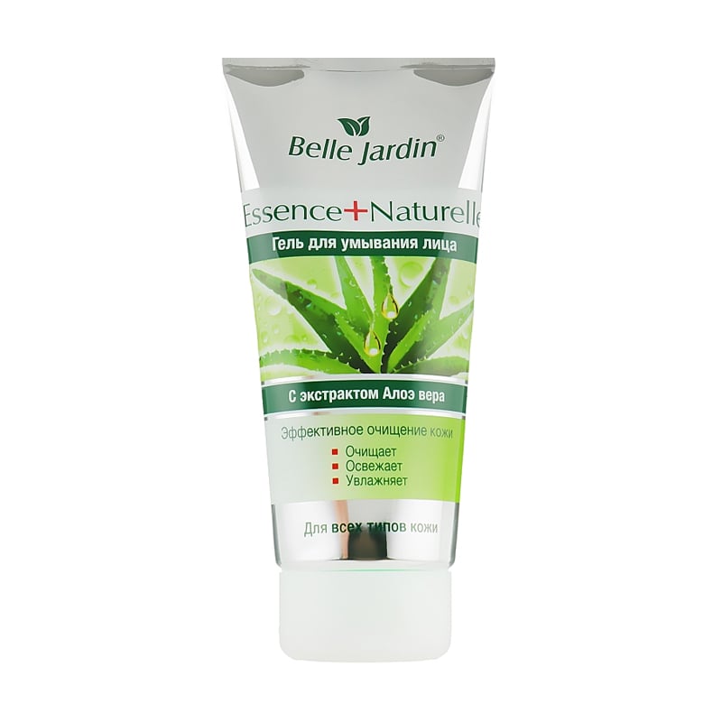 Гель для вмивання Belle Jardin Essence + Naturelle з екстрактом алое вера, 200 мл