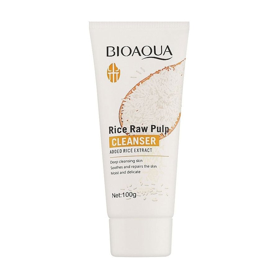 Гель для вмивання Bioaqua Rice Raw Pulp Cleanser, 100 г