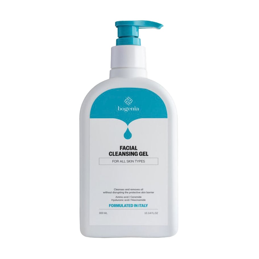 Гель для вмивання Bogenia Facial Cleansing Gel для всіх типів шкіри, 300 мл