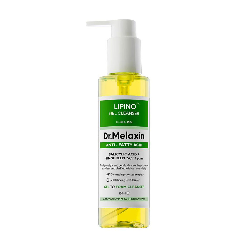 Гель для вмивання Dr.Melaxin Lipino Anti-Fatty Acid Gel Cleanser, 150 мл