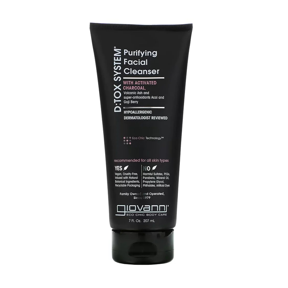 Гель для вмивання Giovanni D:tox System Purifying Facial Cleanser, 207 мл