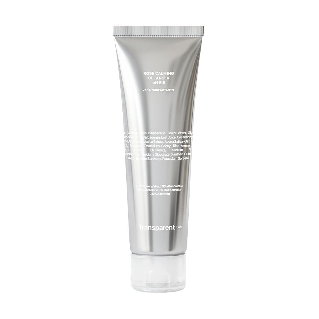 Гель для вмивання обличчя Transparent Lab Rose Calming Cleanser pH 5.5, 150 мл
