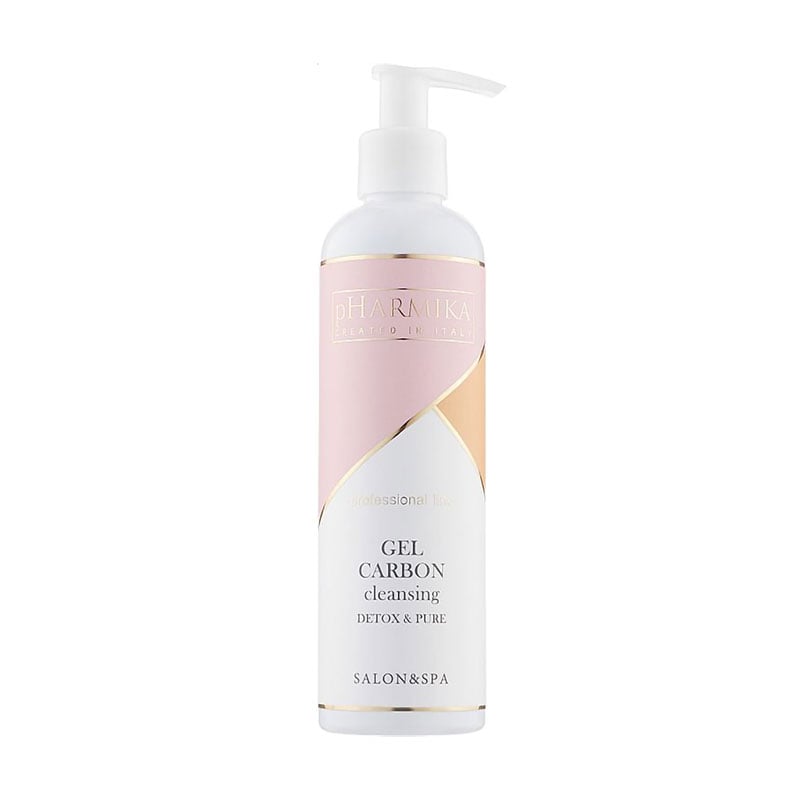 Гель для вмивання pHarmika Gel Carbon Cleansing Detox &amp; Pure Детокс та очищення, з активованим вугіллям, 250 мл