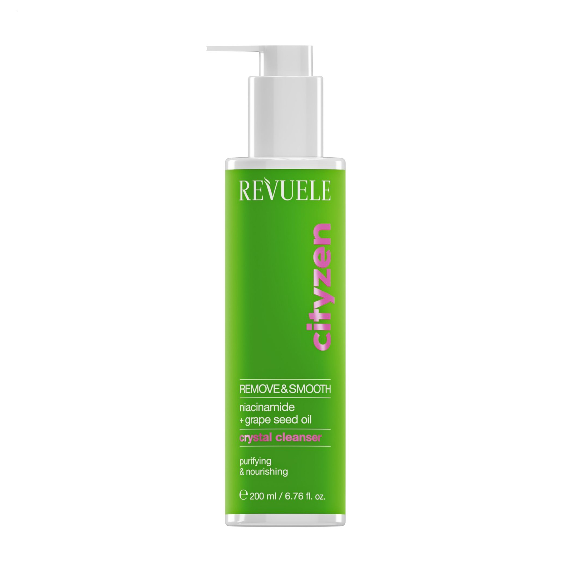 Гель для вмивання Revuele Cityzen Remove &amp; Smooth Crystal Cleanser, 200 мл