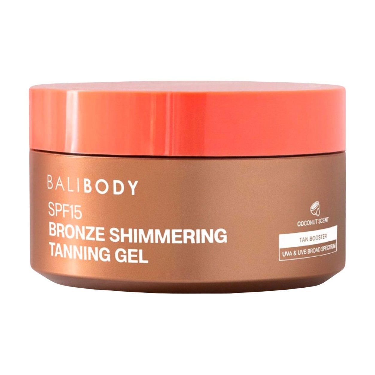 Гель для засмаги Bali Body Shimmering Tanning Gel SPF 15 із шимером, 150 мл