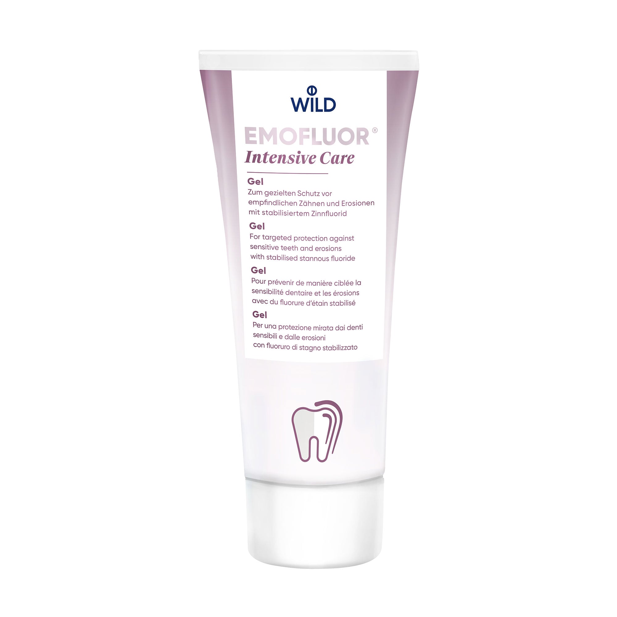 Гель для зубів Dr. Wild Emofluor Intensive Care, 75 мл