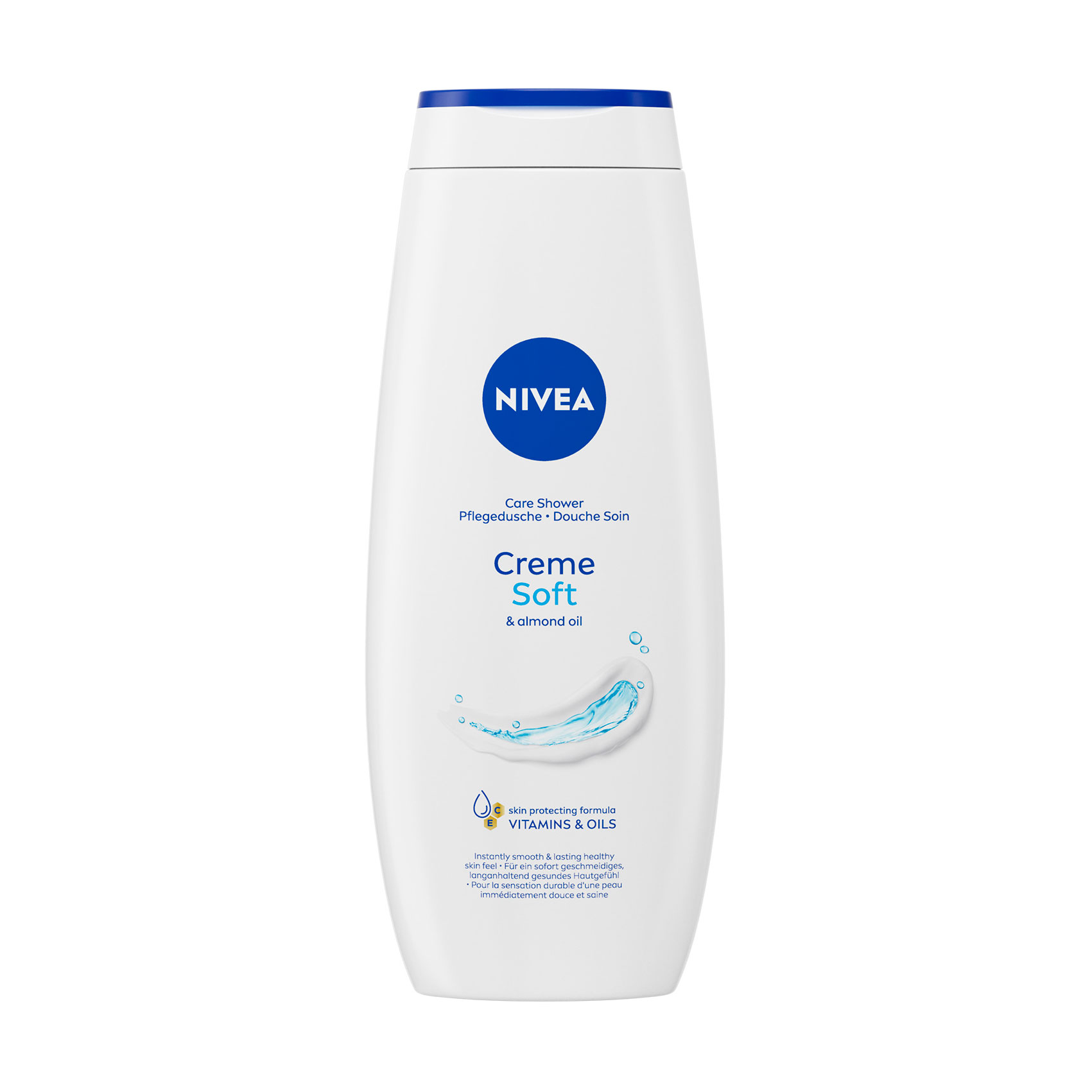 Гель-догляд для душу NIVEA Creme Soft і мигдалева олія, 500 мл