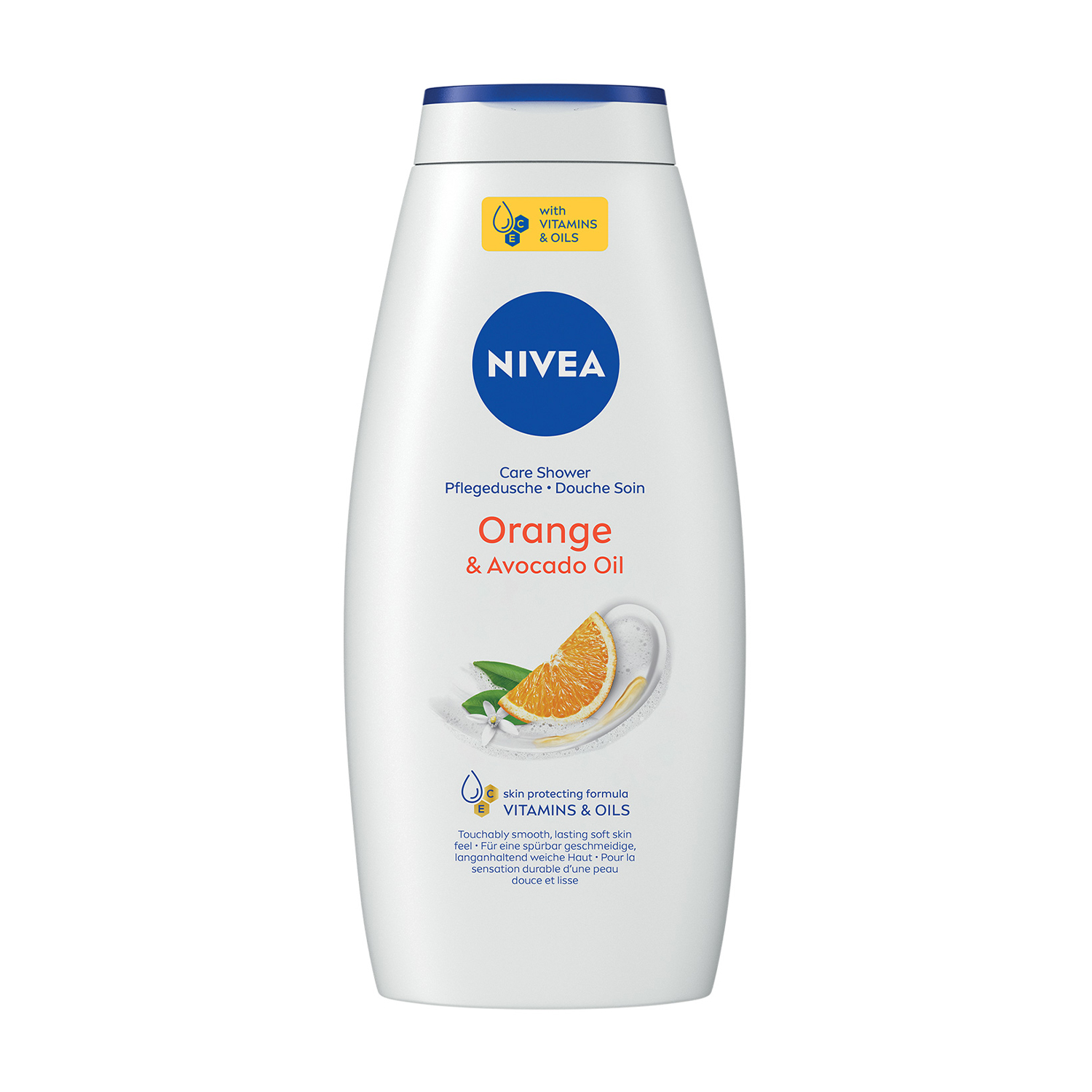 Гель-догляд для душу NIVEA Orange &amp; Avocado Oil Апельсин та олія авокадо, 750 мл
