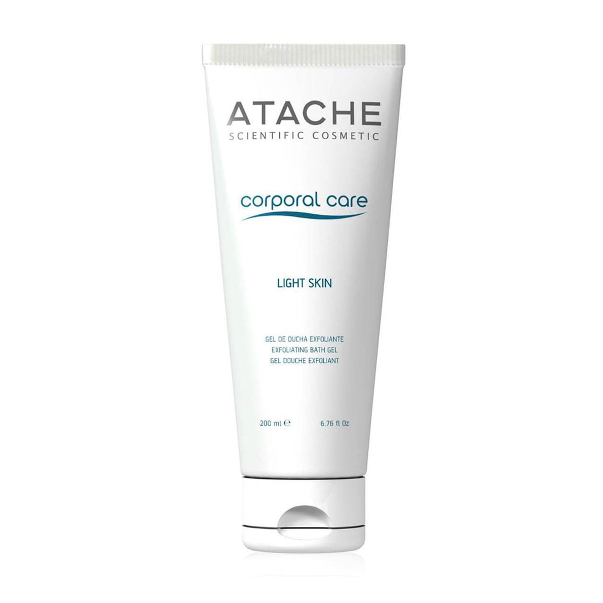 Гель-ексфоліант для обличчя та тіла Atache Corporal Care Light Skin, 200 мл