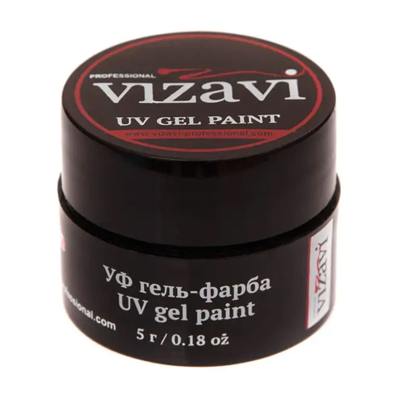 Гель-фарба для нігтів Vizavi Professional UV Gel Paint 18 Золото, 5 г