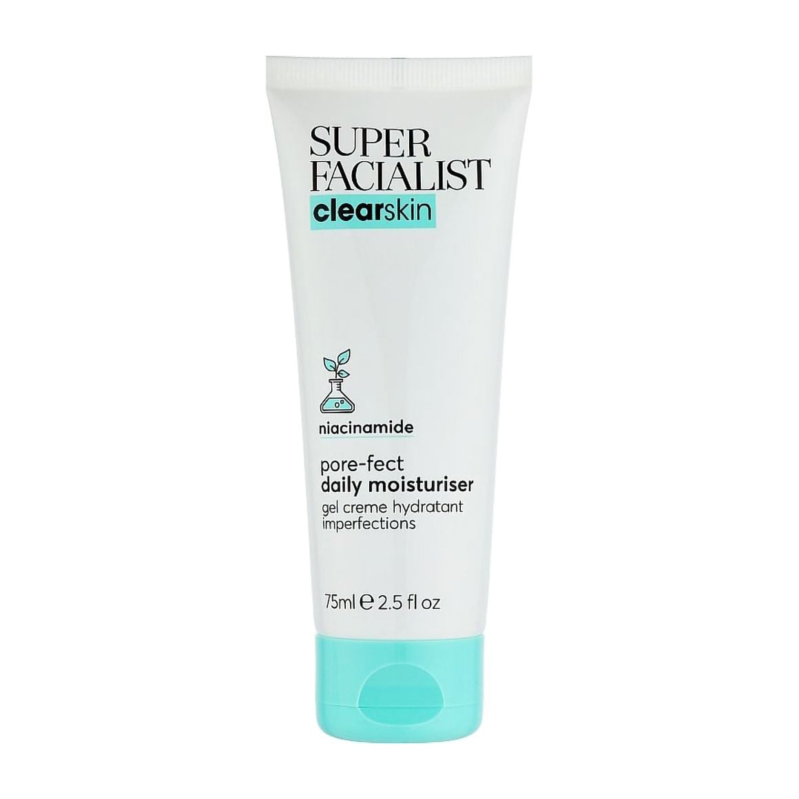 Гель-крем для обличчя Super Facialist Clear Skin Pore-fect Daily Moisturiser Чиста шкіра, 75 мл