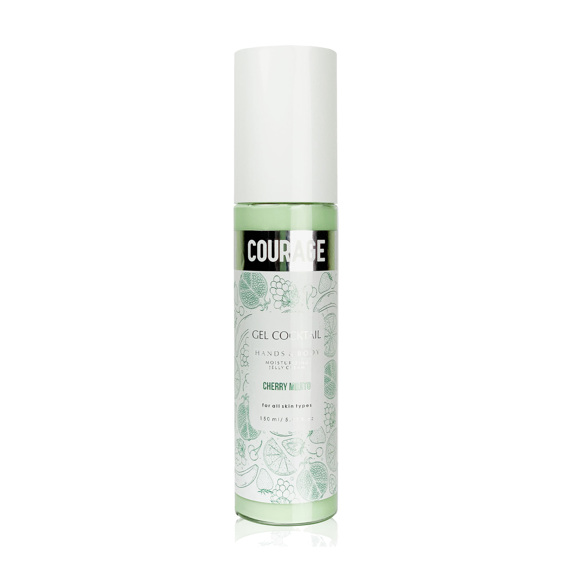 Гель-крем для тіла Courage Gel Сocktail Body Cream Cherry Mojito, 150 мл