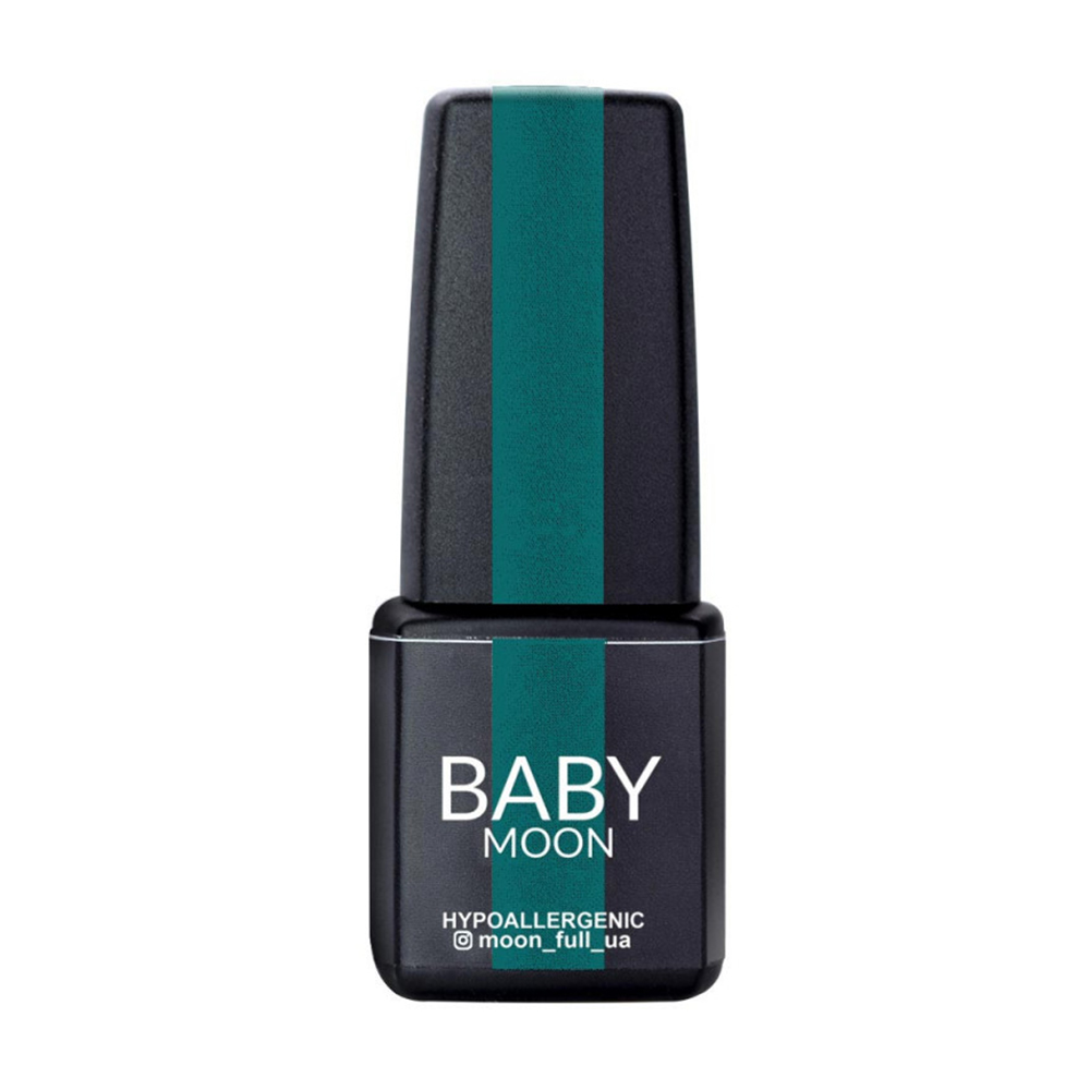 Гель-лак для нігтів Baby Moon Full Baby Cold Ocean Gel Polish 009 М'ятно-бірюзовий, 6 мл