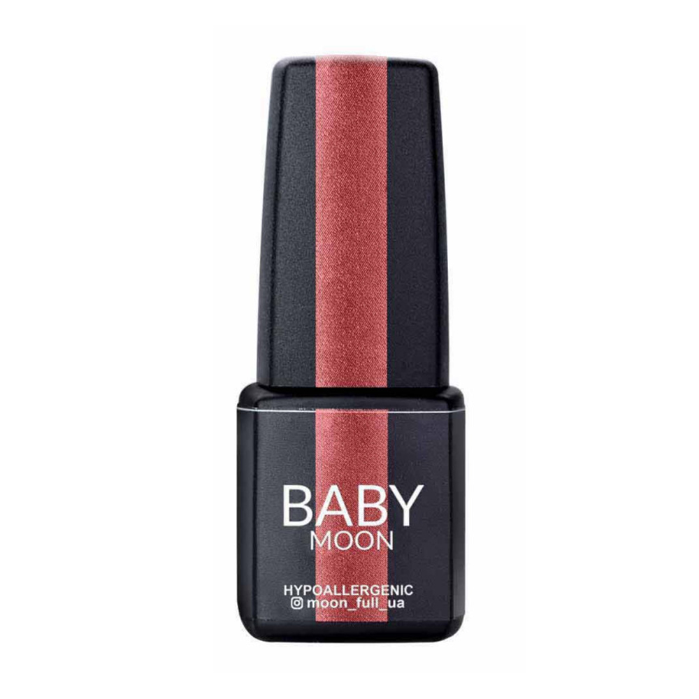 Гель-лак для нігтів Baby Moon Full Baby Dance Diamond Gel Polish 003 Приглушений рожевий із шимером, 6 мл