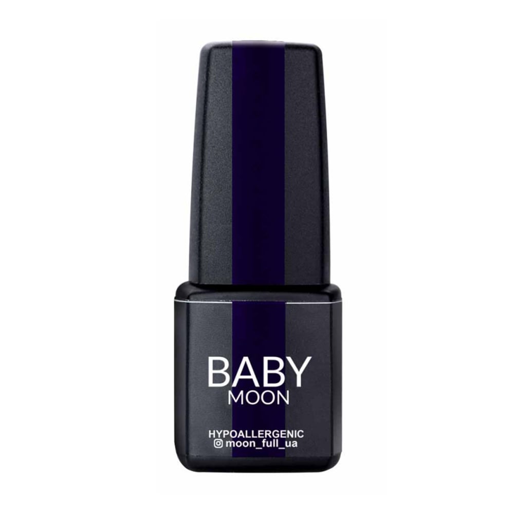 Гель-лак для нігтів Baby Moon Full Baby Dance Diamond Gel Polish 009 Фіолетовий зі сріблястим шимером, 6 мл