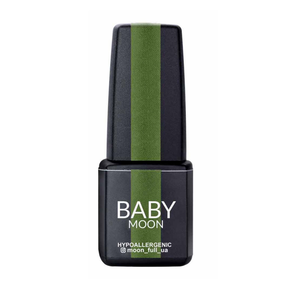 Гель-лак для нігтів Baby Moon Full Baby Green Sea Gel Polish 009 Оливковий, 6 мл