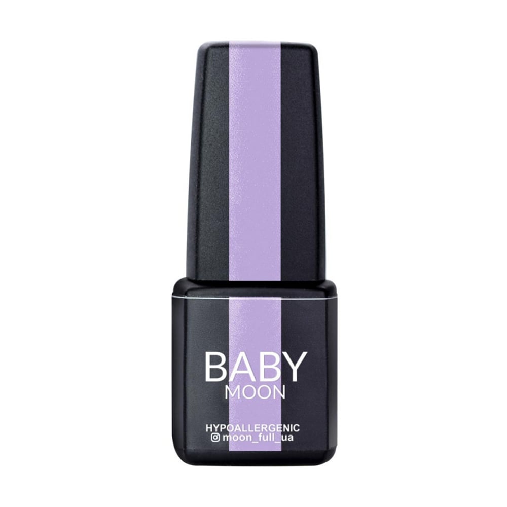 Гель-лак для нігтів Baby Moon Full Baby Lilac Train Gel Polish 015 Чистий бузковий, 6 мл