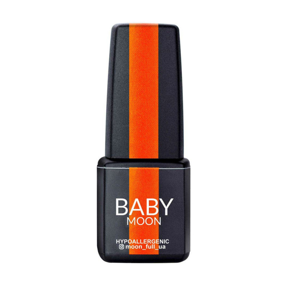 Гель-лак для нігтів Baby Moon Full Baby Perfect Neon Gel Polish 004 Морквяно-кораловий, 6 мл