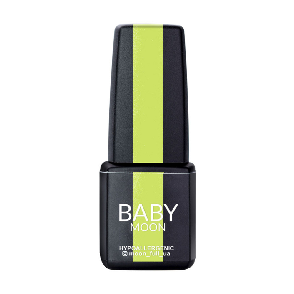 Гель-лак для нігтів Baby Moon Full Baby Perfect Neon Gel Polish 008 Лимонний, 6 мл