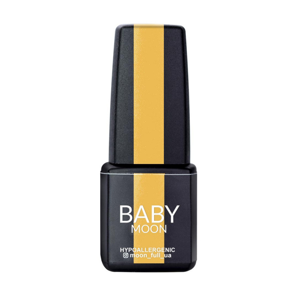 Гель-лак для нігтів Baby Moon Full Baby Sunny Solo Gel Polish 003 Жовтий каррі, 6 мл