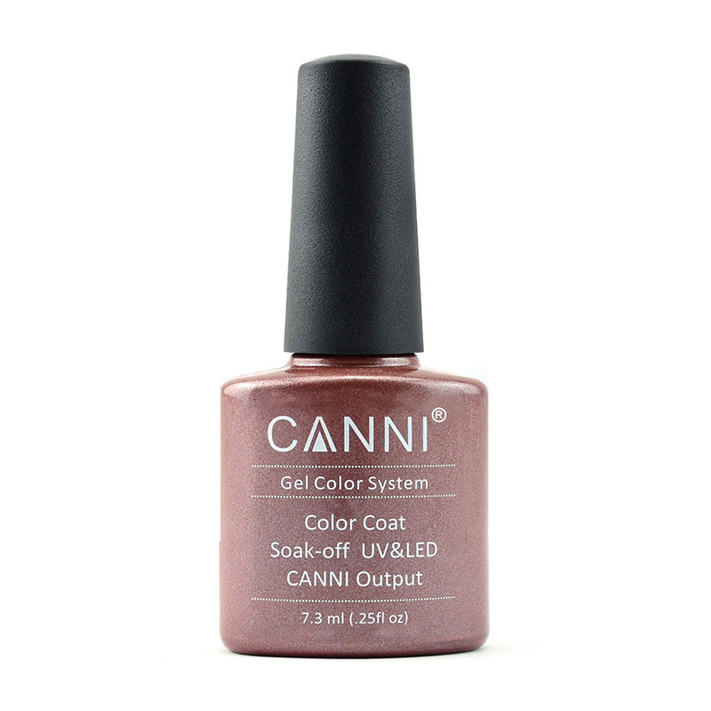 Гель-лак для нігтів Canni Gel Color System Color Coat Soak-off UV&amp;LED 203 Кавовий перламутр, 7.3 мл