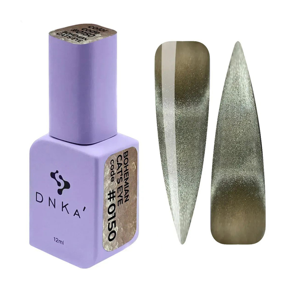 Гель-лак для нігтів DNKa' Color Gel Polish Bohemian Cat's Eye 0150, 12 мл